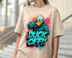 Duck Off - Oversized Fit T-Shirt