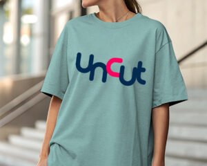 Uncut W- Oversized Fit T-Shirt