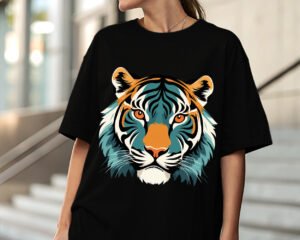 Fury Tiger - Oversized Fit T-Shirt