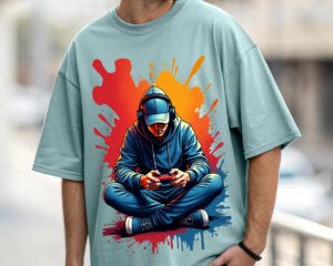 Game Mode On - Oversized Fit T-Shirt