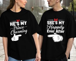 He & She - Oversized Fit T-Shirt