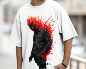 Hellfire Spirit - Oversized Fit T-Shirt