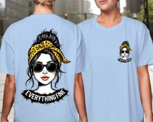 It's Fine - Oversized Fit T-Shirt