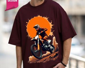 Off-Road Fury (3D) - Oversized Fit T-Shirt